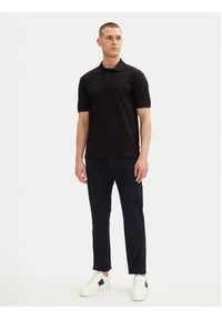 Armani Exchange Polo XM000477 AF10337 FC013 Czarny Regular Fit. Typ kołnierza: polo. Kolor: czarny. Materiał: bawełna, syntetyk
