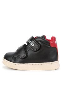 BOSS - Boss Sneakersy J09207 M Czarny. Kolor: czarny. Materiał: skóra #3