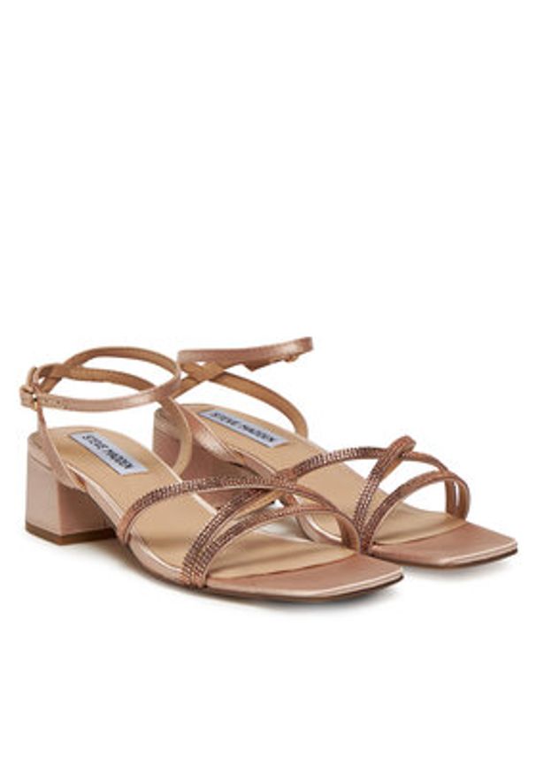 Steve Madden Sandały Gabby SM11003037 Różowy. Kolor: różowy. Materiał: materiał