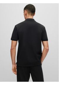 Hugo Polo Donos222 50466182 Czarny Regular Fit. Typ kołnierza: polo. Kolor: czarny. Materiał: bawełna #2