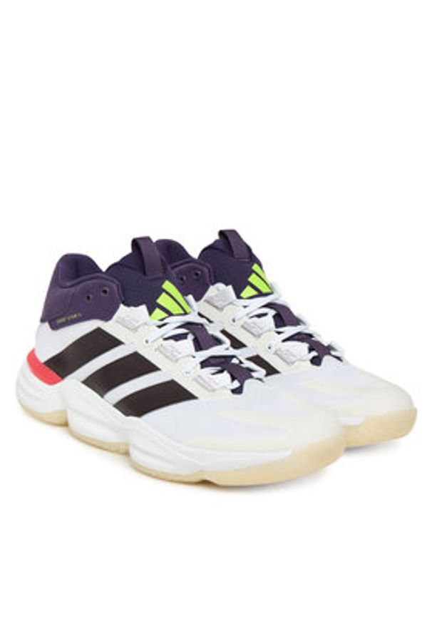 Adidas - adidas Buty halowe Court Stabil JH5163 Biały. Kolor: biały. Materiał: materiał