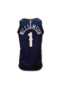 Koszulka sportowa unisex Swingman Nike NBA New Orleans Pelicans Zion Williamson. Kolor: czarny