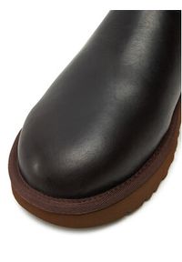 Ugg Śniegowce W Classic Ultra Mini Lthr Regen 1163490 Brązowy. Kolor: brązowy. Materiał: skóra #5