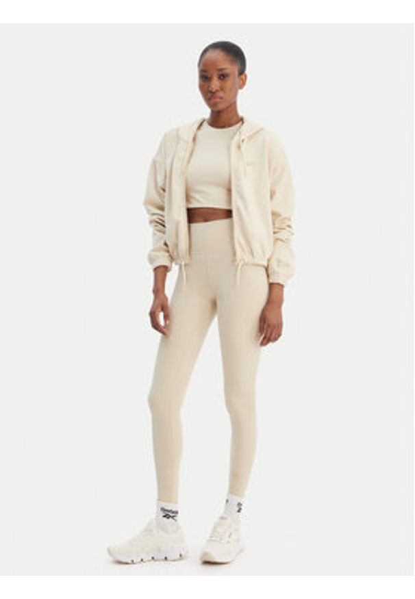 Reebok Legginsy Reebok x Ewa Chodakowska RK25619CCW Beżowy Slim Fit. Kolor: beżowy. Materiał: syntetyk