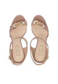 Liu Jo Sandały Tracy 03 SA6071 EX004 Beżowy. Kolor: beżowy. Materiał: skóra #5