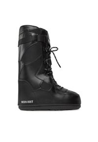 Moon Boot Śniegowce Sneaker High 14028300001 Czarny. Kolor: czarny. Materiał: syntetyk #1