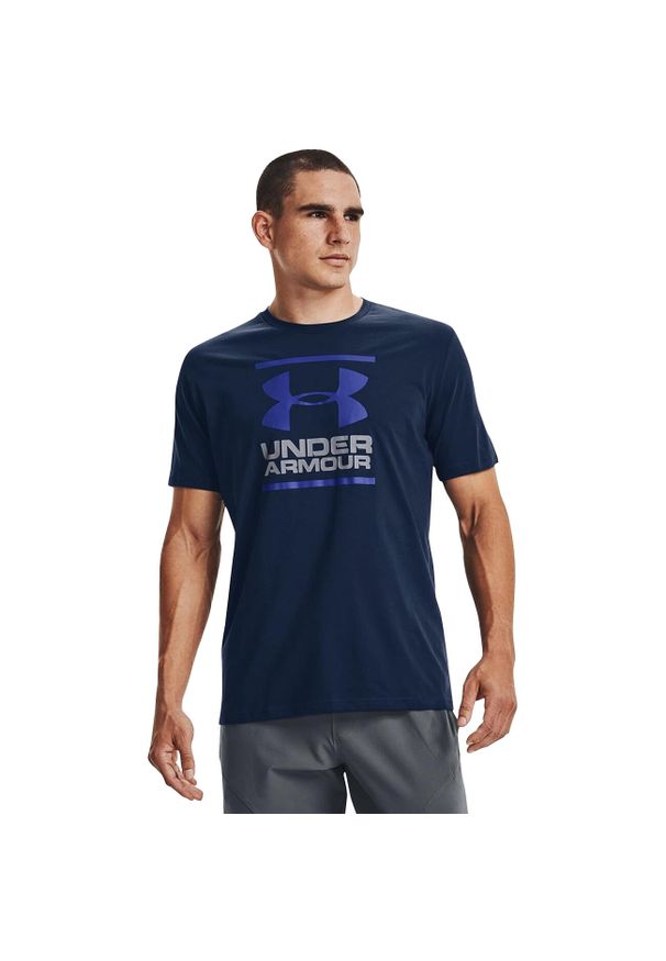Under Armour - T-shirt Męski GL Foundation. Kolor: niebieski
