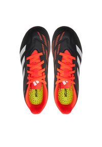 Adidas - adidas Buty Predator 24 Club Flexible Ground IG5429 Czarny. Kolor: czarny. Materiał: skóra