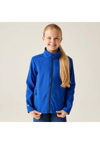 Regatta - Dziecięca kurtka softshell Ablaze. Kolor: niebieski. Materiał: softshell #1