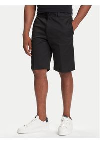 Hugo - HUGO Szorty materiałowe Darik241 50505857 Czarny Regular Fit. Kolor: czarny. Materiał: syntetyk
