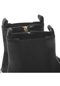 Aigner Botki Ava 19D 1222030 Czarny. Kolor: czarny. Materiał: skóra