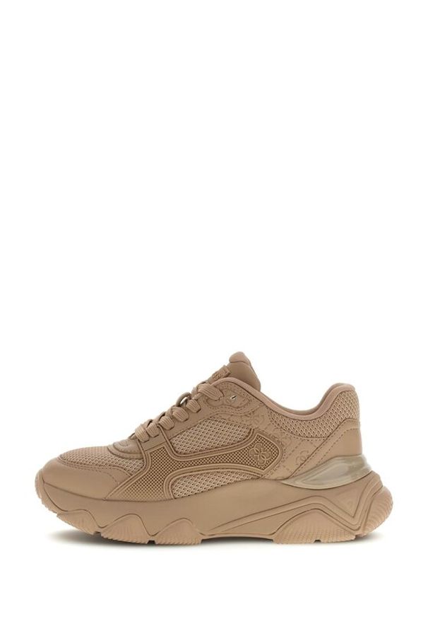 Guess Sneakersy 182993 Beżowy. Kolor: beżowy