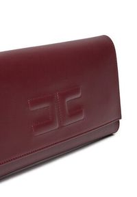 Elisabetta Franchi Torebka BS-76N-47E2-V450 Bordowy. Kolor: czerwony. Materiał: skórzane #4