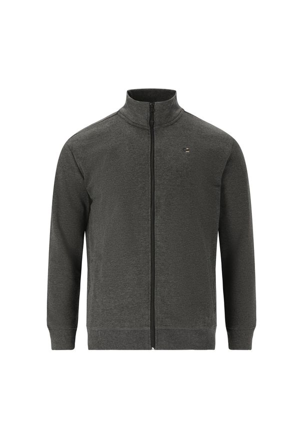 CRUZ - Bluza z pełnym zamkiem błyskawicznym Cruz Pitt. Kolor: fioletowy, szary, wielokolorowy. Sport: fitness