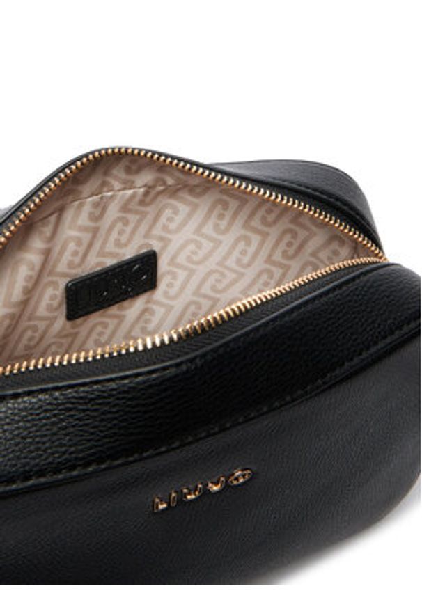 Liu Jo Torebka AA6211 E1012 Czarny. Kolor: czarny. Materiał: skórzane