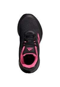 Adidas - Buty adidas Tensaur Run 2.0 Jr IF0350 czarne. Zapięcie: sznurówki. Kolor: czarny. Materiał: syntetyk, materiał. Szerokość cholewki: normalna. Sport: bieganie
