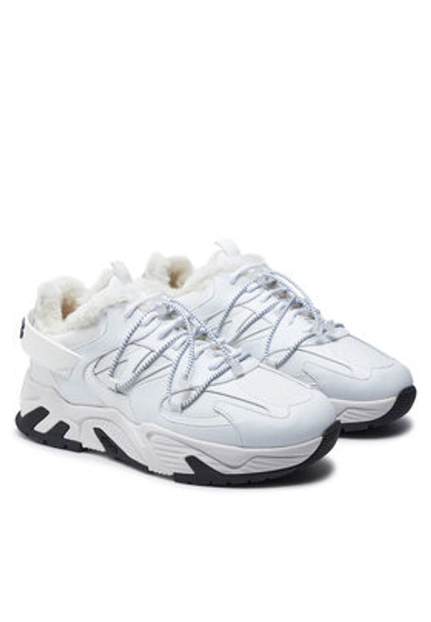 Iceberg Sneakersy Kakkoi IU1652 Biały. Kolor: biały. Materiał: skóra