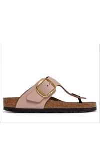 Birkenstock Japonki Gizeh 1027113 Różowy. Kolor: różowy. Materiał: nubuk, skóra #1
