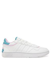 Adidas - adidas Sneakersy Hoops 3.0 SE JI3452 Biały. Kolor: biały. Materiał: skóra