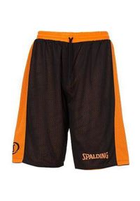 SPALDING - Szorty Spalding Essential Reversible. Kolor: wielokolorowy, czarny, pomarańczowy. Sport: koszykówka #1
