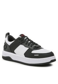 Hugo Sneakersy 50493134 Szary. Kolor: szary. Materiał: materiał