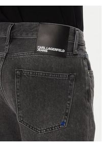 Karl Lagerfeld Jeans Szorty jeansowe A2M10084 Szary Relaxed Fit. Kolor: szary. Materiał: bawełna #5