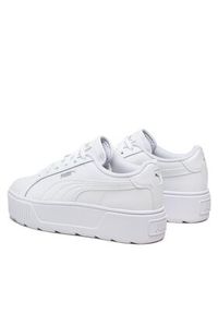 Puma Sneakersy Karmen L Jr 387374 01 Biały. Kolor: biały. Materiał: skóra #4