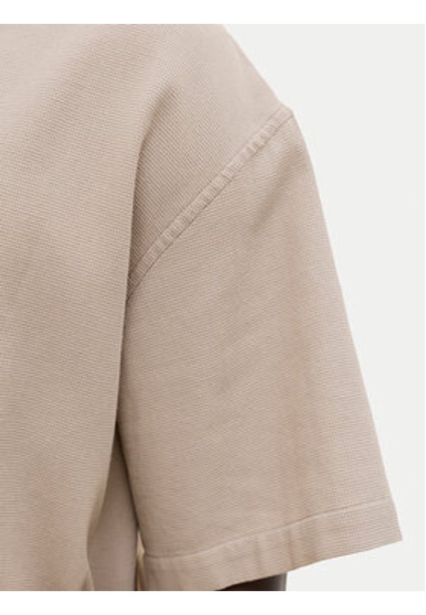 Jack & Jones Koszula Global 12295551 Beżowy Relaxed Fit. Kolor: beżowy. Materiał: bawełna