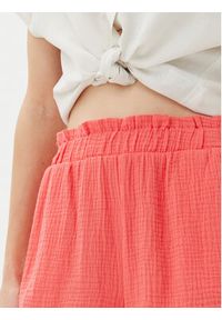 Vero Moda Szorty materiałowe Natali 10279687 Różowy Baggy Fit. Kolor: różowy. Materiał: bawełna #4