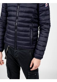 Invicta Kurtka "Down Jacket" | 4431449 | Mężczyzna | Granatowy. Okazja: na co dzień. Typ kołnierza: kaptur. Kolor: niebieski. Materiał: poliamid. Wzór: aplikacja. Styl: casual #5