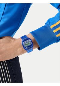 Adidas - adidas Zegarek AO Street Digital Two Crystal AOST25537 Niebieski. Kolor: niebieski. Materiał: syntetyk. Styl: street #2