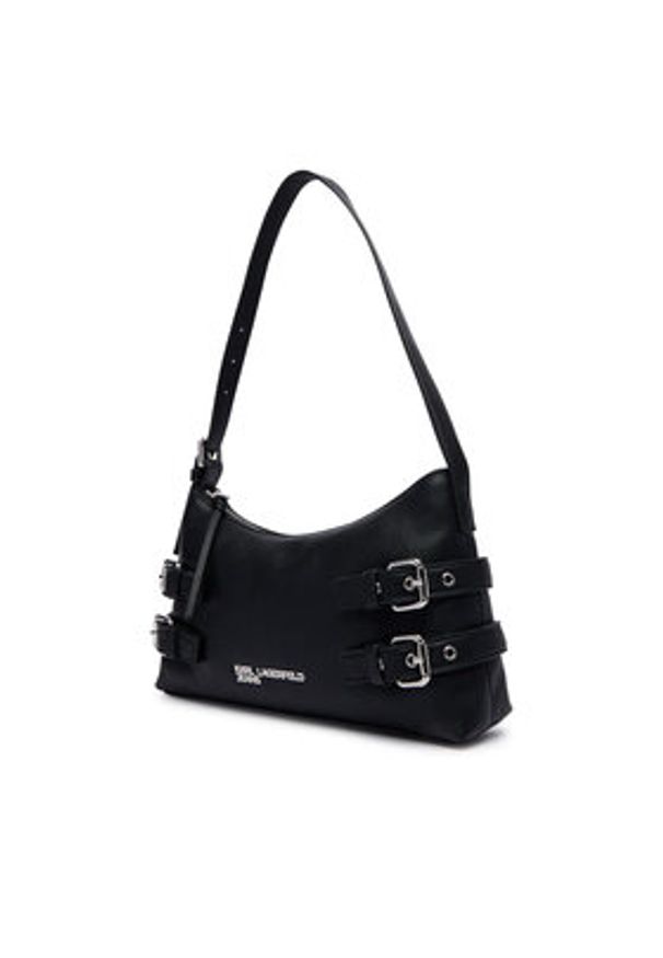 Karl Lagerfeld Jeans Torebka B2W30265 Czarny. Kolor: czarny. Materiał: skórzane