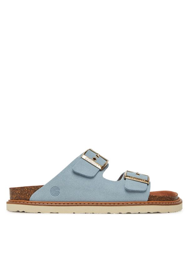 Klapki Genuins. Kolor: niebieski