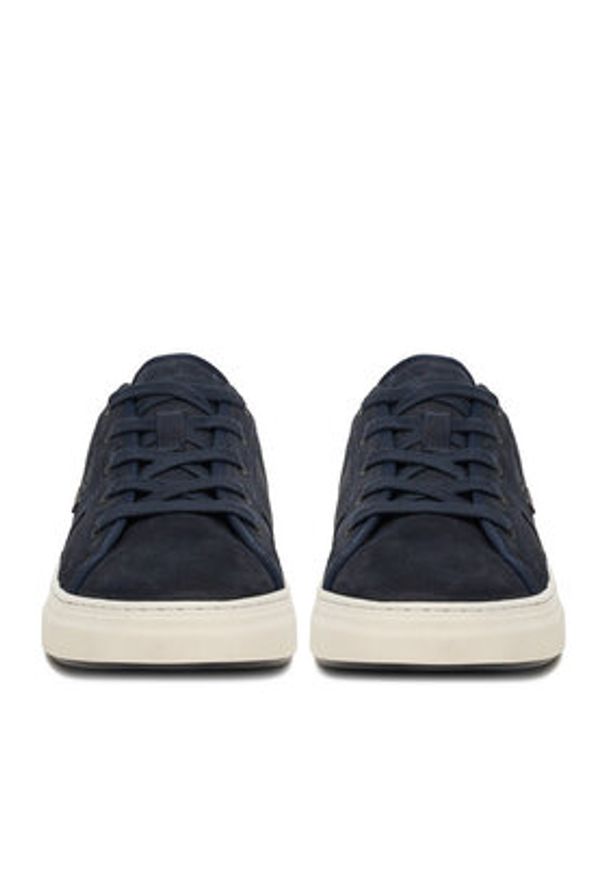 Quiksilver Sneakersy CEO-LUKE-01 MI08 Granatowy. Kolor: niebieski. Materiał: nubuk, skóra