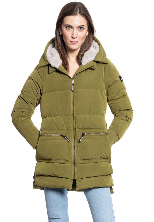 Mustang - KURTKA DAMSKA MUSTANG HEIDI H PUFFPARKA 1009879 6365