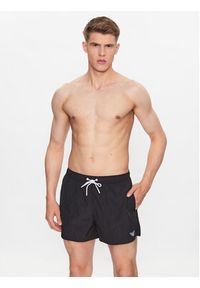 Emporio Armani Underwear Szorty kąpielowe 211756 3R422 00020 Czarny Regular Fit. Kolor: czarny. Materiał: syntetyk