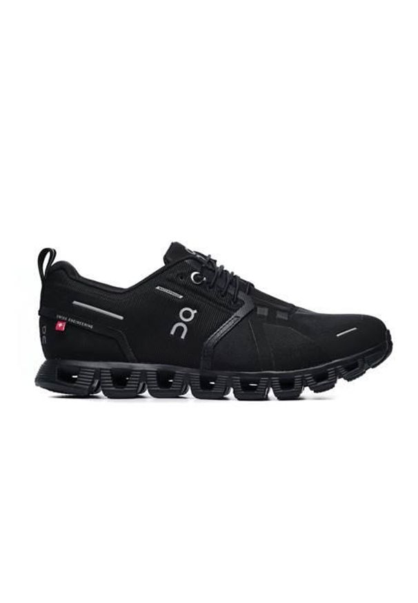 Buty do chodzenia damskie On On On Cloud 5 Waterproof. Zapięcie: sznurówki. Kolor: czarny. Materiał: syntetyk, materiał. Szerokość cholewki: normalna. Sport: turystyka piesza