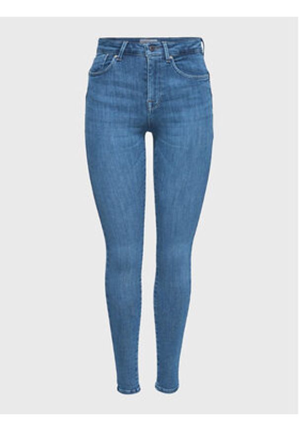 only - ONLY Jeansy Power 15169892 Niebieski Skinny Fit. Kolor: niebieski