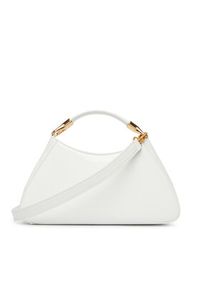 Love Moschino - LOVE MOSCHINO Torebka JC4248PP0OKE110A Biały. Kolor: biały. Materiał: skórzane #4