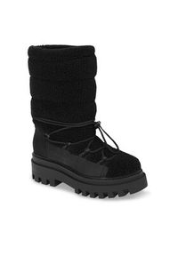 Calvin Klein Jeans Śniegowce Flatform Snow Boot Sherpa Wn YW0YW01195 Czarny. Kolor: czarny. Materiał: materiał #5