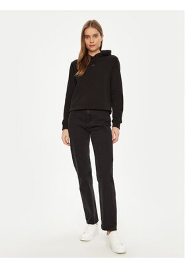 Calvin Klein Jeans Bluza J20J225085 Czarny Regular Fit. Kolor: czarny. Materiał: bawełna
