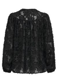 only - ONLY Bluzka Korsa 15360837 Czarny Oversize. Kolor: czarny. Materiał: syntetyk