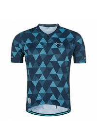 Kilpi - Męska koszulka kolarska Kipi SALETTA-M. Kolor: niebieski. Sport: kolarstwo #1