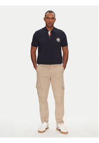 Napapijri Polo E-Clanis NP0A4ID31761 Granatowy Regular Fit. Typ kołnierza: polo. Kolor: niebieski. Materiał: bawełna #2