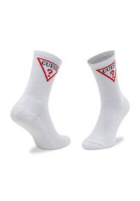 Guess Skarpety wysokie damskie Ellen Sport Socks V2GZ00 ZZ00I r.OS Biały. Kolor: biały. Materiał: materiał