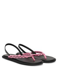 Tommy Jeans Sandały Tjw Casual Rope Sandal EN0EN02951 Różowy. Okazja: na co dzień. Kolor: różowy. Materiał: materiał. Styl: casual #2