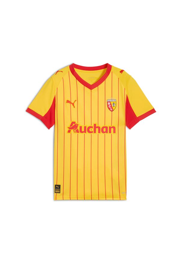 Puma - Koszulka domowa dla dzieci RC Lens 2025/26. Kolor: żółty. Sport: piłka nożna