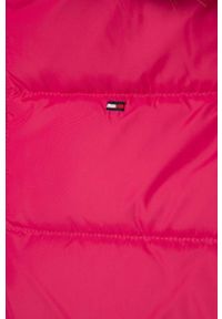 TOMMY HILFIGER - Tommy Hilfiger kurtka puchowa dziecięca kolor różowy. Okazja: na co dzień. Kolor: różowy. Materiał: puch. Styl: casual #3