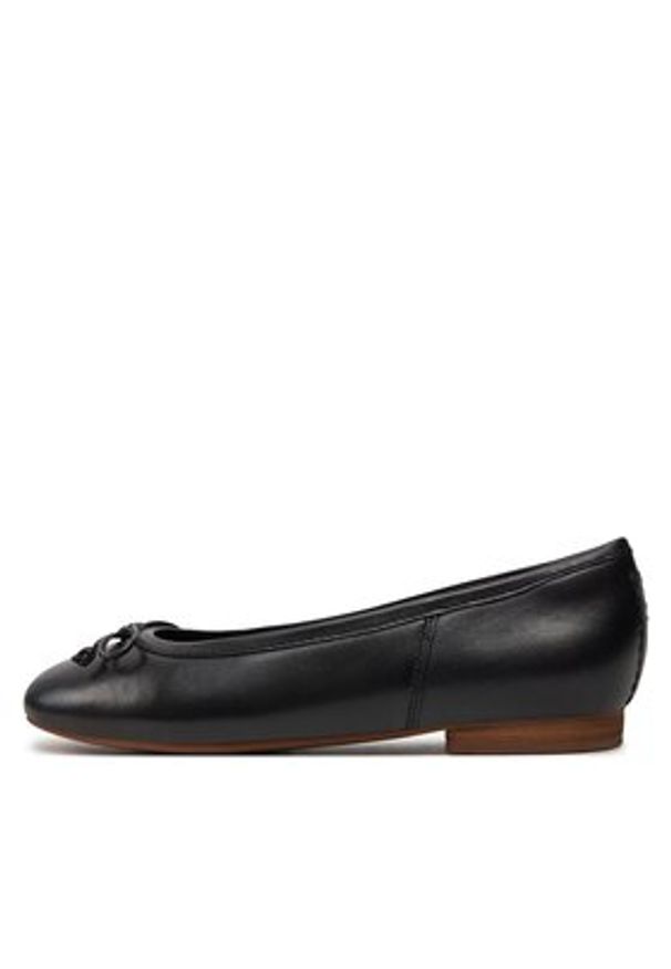 Clarks Baleriny Fawna Lily 26176629 Czarny. Kolor: czarny. Materiał: skóra