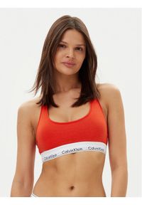 Calvin Klein Underwear Biustonosz top 0000F3785E Czerwony. Kolor: czerwony. Materiał: bawełna
